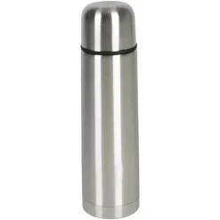 KH Security - Isolierflasche Edelstahl 0.5 L silberfarben