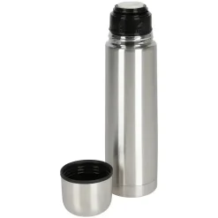KH Security - Isolierflasche Edelstahl 0.5 L silberfarben