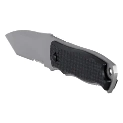 KH Security - Neck Knife Slim schwarz silberfarben