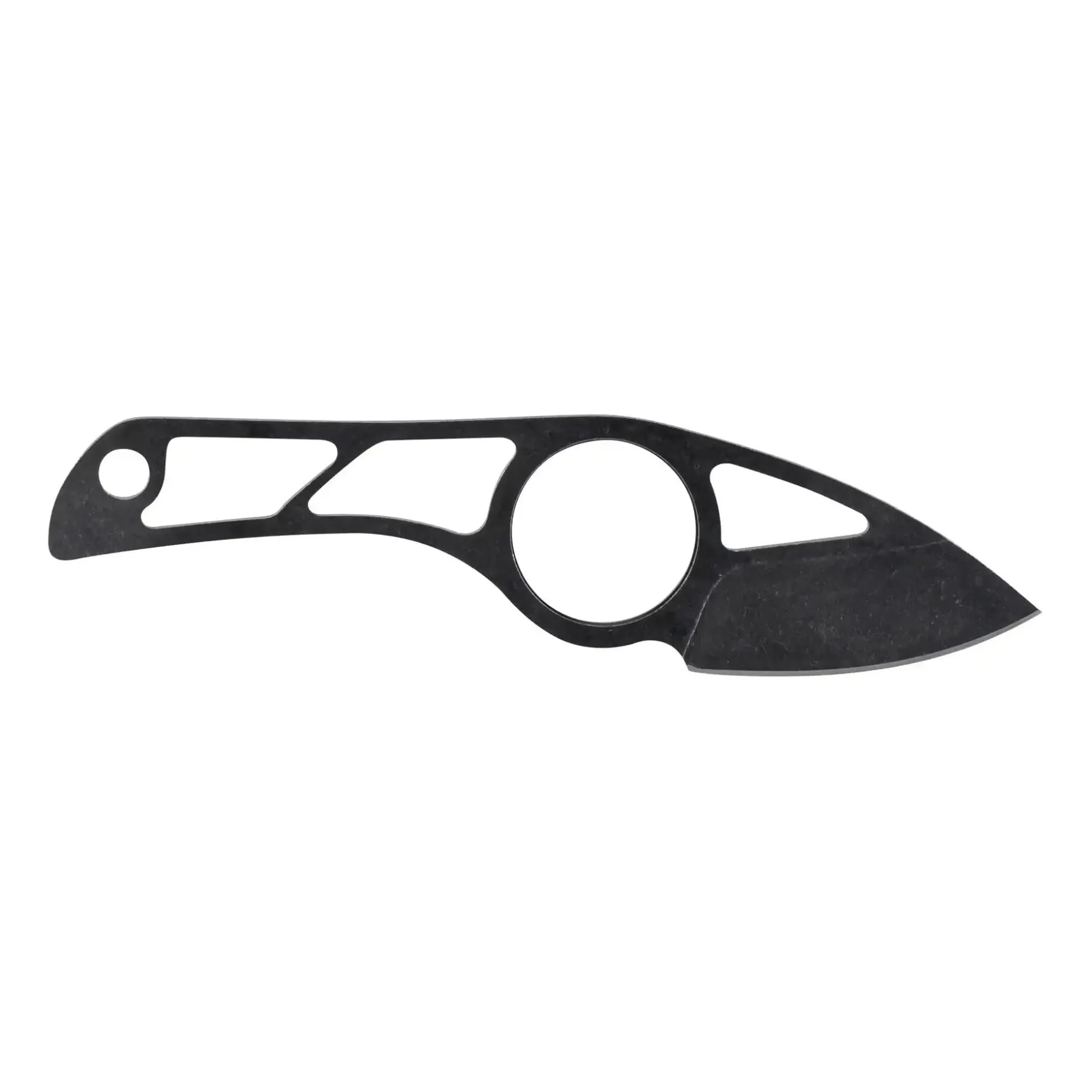 KH Security - Neck Knive Skelett schwarz