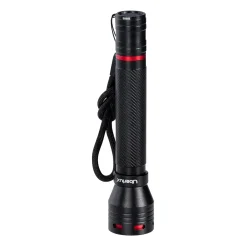 KH Security - Taschenlampe Uberlux mit Zoom 180 Lumen schwarz