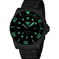 KHS - Armbanduhr Typhoon Steel Stahlband