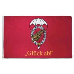 MFH - Flagge Fallschirmjäger Glück Ab
