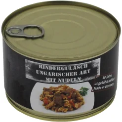 MFH - Rindergulasch ungarisch mit Nudeln Vollkonserve 400 g