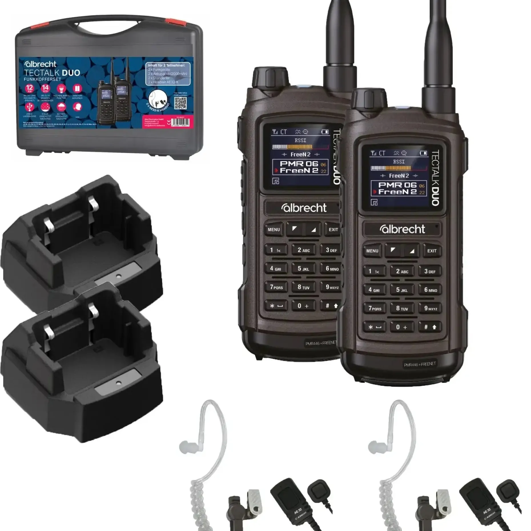 Midland - Funkgerät Tectalk Duo 2er Kofferset