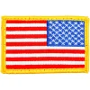 Mil-Tec - Abzeichen US Flagge m. Klett rechts