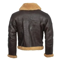 Mil-Tec - Britische Bomberjacke RAF Lammfell