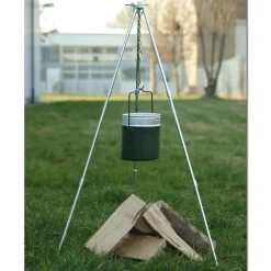 Mil-Tec - Dreibein Grill für Schwenkkessel - höhenverstellbar