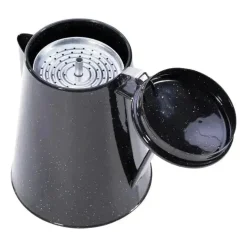 Mil-Tec - Kaffeekanne Emaille mit Percolator