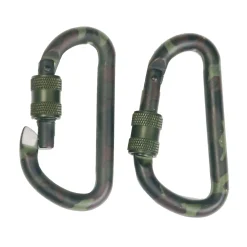 Mil-Tec - Karabiner Schraubverschluss 2er Set
