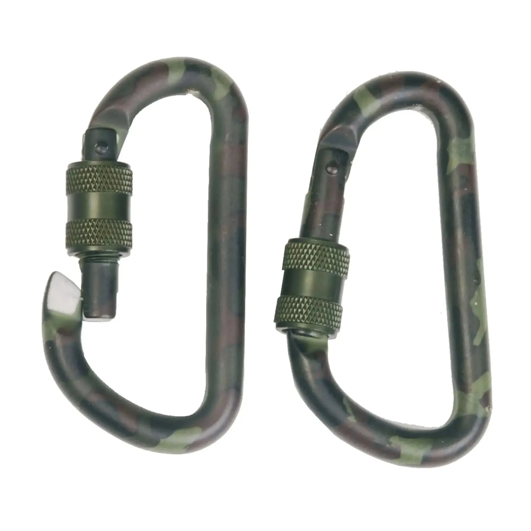 Mil-Tec - Karabiner Schraubverschluss 2er Set