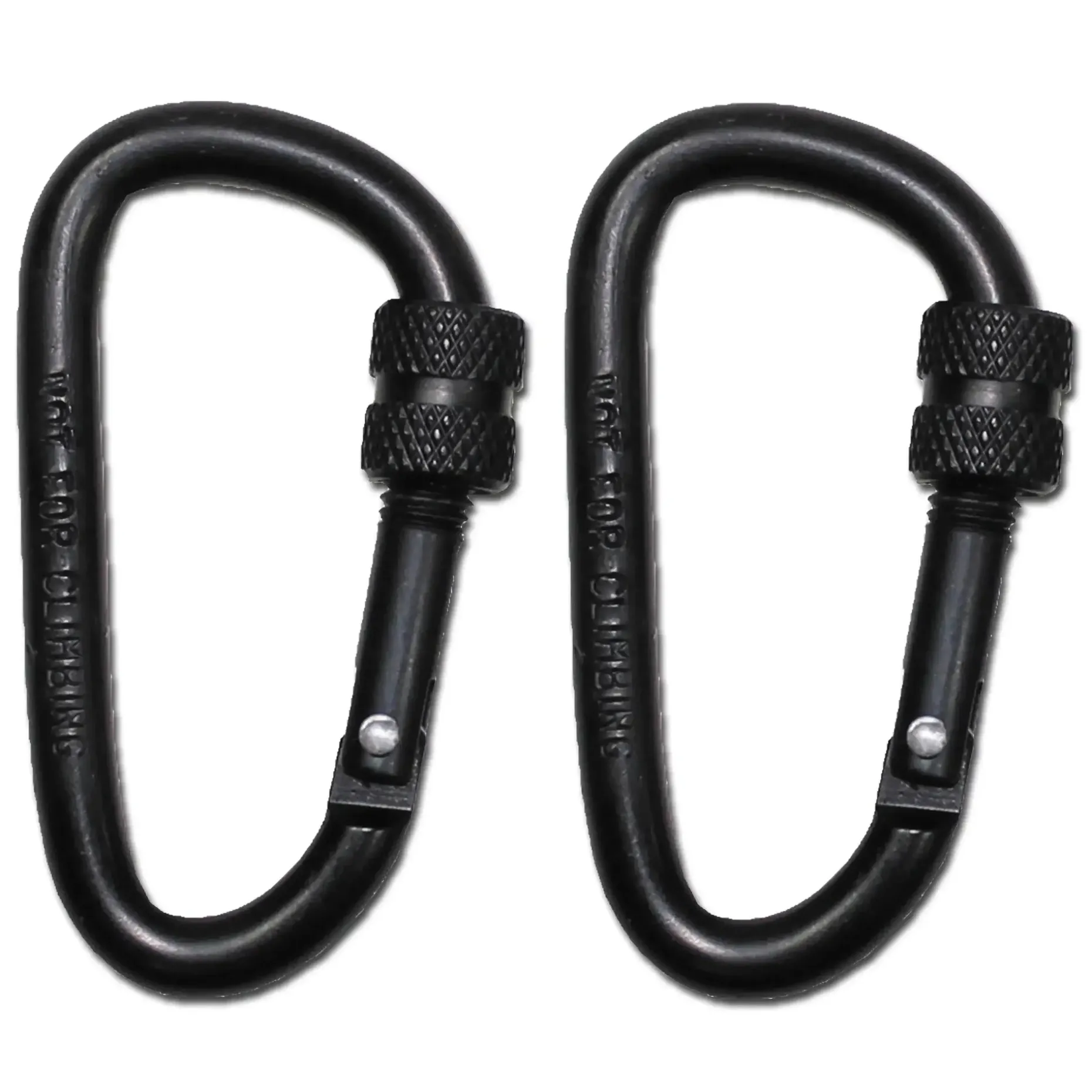 Mil-Tec - Karabiner Schraubverschluss 2er Set