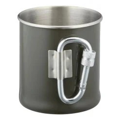 Mil-Tec - Karabinerbecher Edelstahl 250 ml