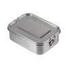 Mil-Tec - Lunchbox Stainless Steel 18 x 14 x 6.5 cm