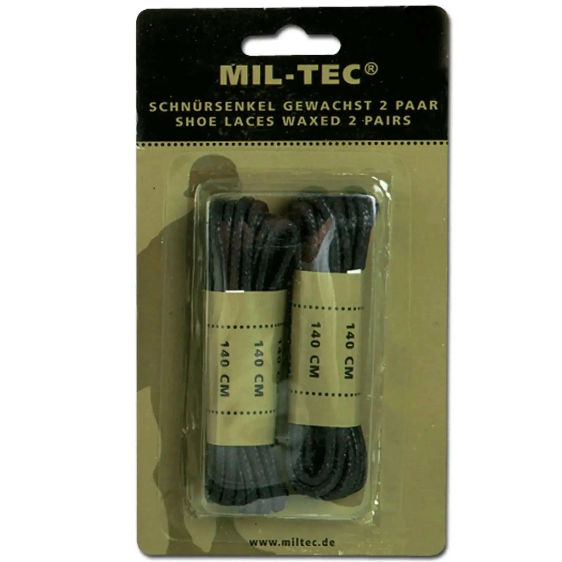 Mil-Tec - Schnürsenkel gewachst