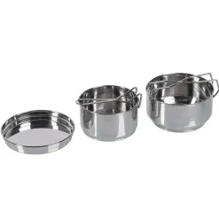 Mil-Tec - Tschechisches Kochgeschirr Edelstahl 2er Set