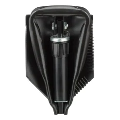 Mil-Tec - US Dreifachspaten mit Hülle schwarz