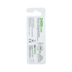Nextorch - Akku 18650 USB Li-Ion 3.6V 3.400 mAh