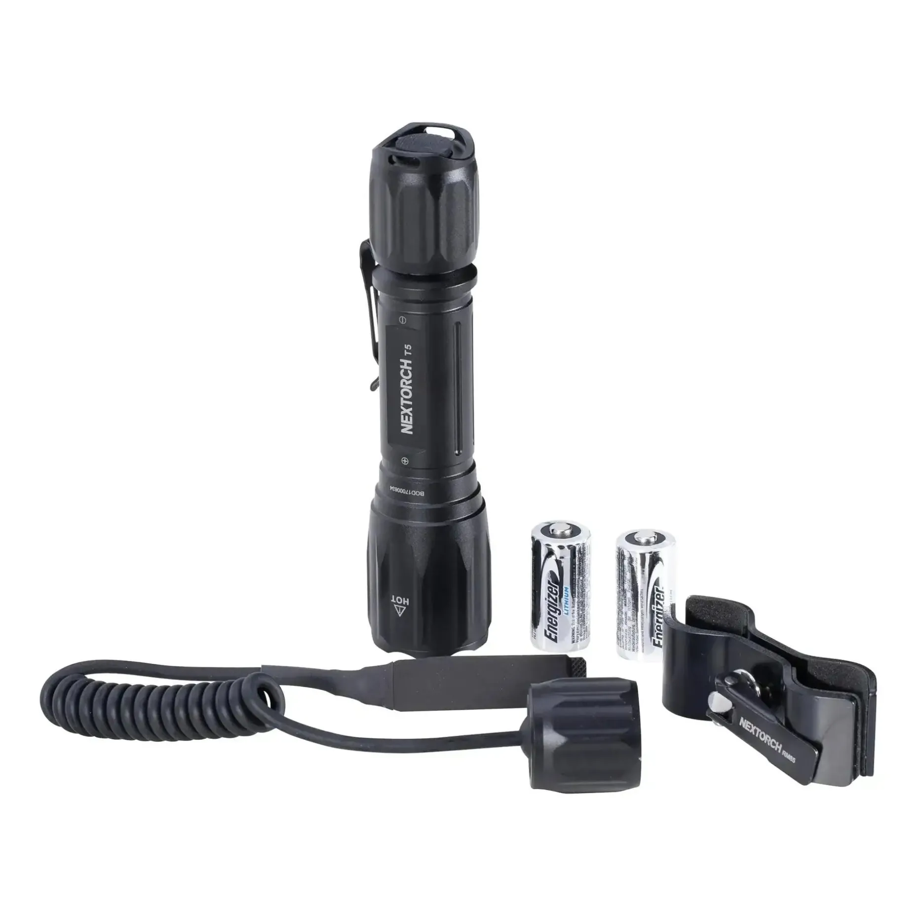 Nextorch - Taschenlampe T5 Set schwarz
