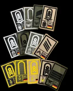 NfD - BW Rangabzeichen bedruckt Luftwaffe Klett für KBS SK