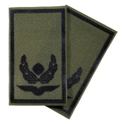 NfD - BW Rangabzeichen bedruckt Luftwaffe Klett für KBS SK