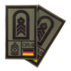 NfD - BW Rangabzeichen International bedruckt Heer Klett für KBS SK