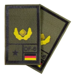 NfD - BW Rangabzeichen International bedruckt Heer Klett für KBS SK