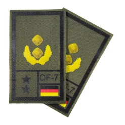 NfD - BW Rangabzeichen International bedruckt Heer Klett für KBS SK