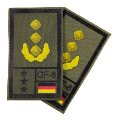 NfD - BW Rangabzeichen International bedruckt Heer Klett für KBS SK