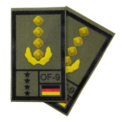 NfD - BW Rangabzeichen International bedruckt Heer Klett für KBS SK