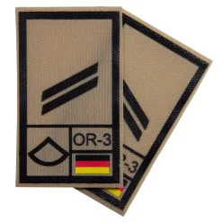 NfD - BW Rangabzeichen International bedruckt Heer Klett für KBS SK