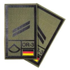 NfD - BW Rangabzeichen International bedruckt Heer Klett für KBS SK