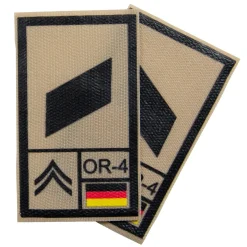 NfD - BW Rangabzeichen International bedruckt Heer Klett für KBS SK
