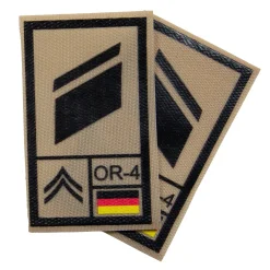 NfD - BW Rangabzeichen International bedruckt Heer Klett für KBS SK
