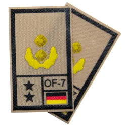 NfD - BW Rangabzeichen International bedruckt Heer Klett für KBS SK