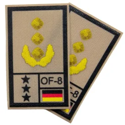 NfD - BW Rangabzeichen International bedruckt Heer Klett für KBS SK