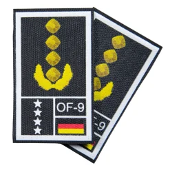 NfD - BW Rangabzeichen International bedruckt Heer Klett für KBS SK