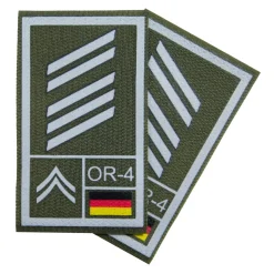 NfD - BW Rangabzeichen International bedruckt Heer Klett für KBS SK