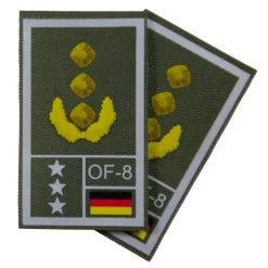 NfD - BW Rangabzeichen International bedruckt Heer Klett für KBS SK