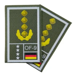 NfD - BW Rangabzeichen International bedruckt Heer Klett für KBS SK