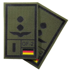NfD - BW Rangabzeichen International bedruckt Luftwaffe Klett für KBS SK