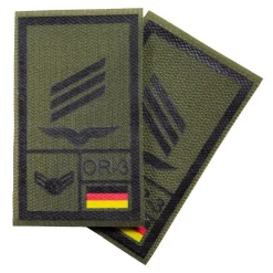 NfD - BW Rangabzeichen International bedruckt Luftwaffe Klett für KBS SK