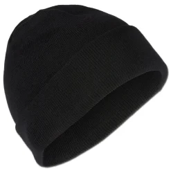 NfD - Rollstrickmütze schwarz