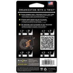 Nite Ize - Gear Tie Original Gr.6 schwarz 2er Pack