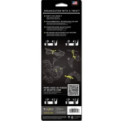 Nite Ize - Gear Tie Original Gr.18 schwarz 2er Pack