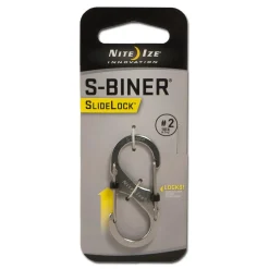Nite Ize - Karabiner S-Biner SlideLock Edelstahl