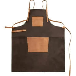 Petromax - Grillschürze Büffelleder gekreuztes Rückenband