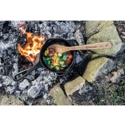 Petromax - Kasserolle kr1 Gusseisen mit Deckel schwarz