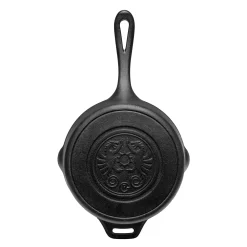 Petromax - Kasserolle kr2 Gusseisen mit Deckel schwarz