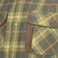 Pinewood - Hemd Cornwall oliv terracotta